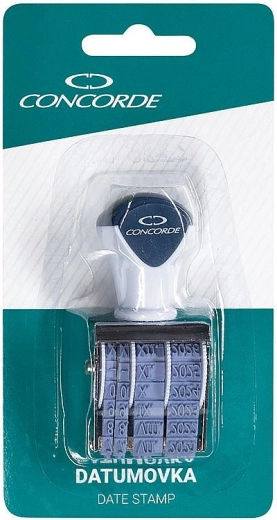 Dátumová pečiatka CONCORDE č. 4, blister