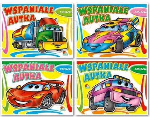 Omaľovánky Úžasné autíčka