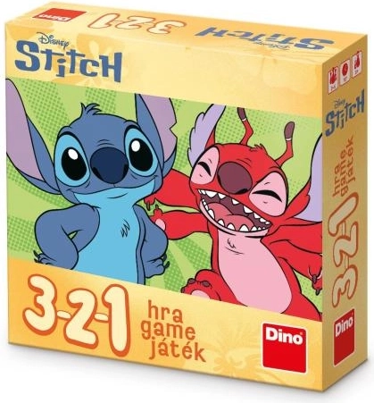 3-2-1 STITCH cestovná kartová hra