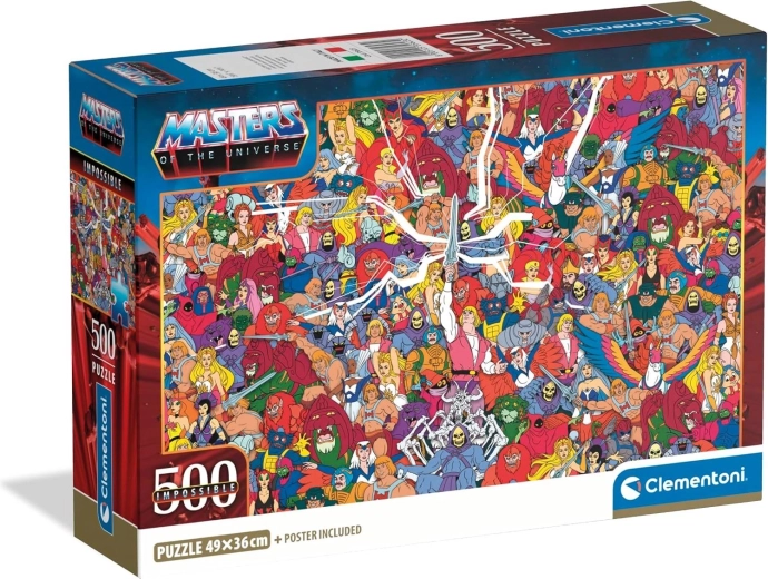 Clementoni puzzle Vládci vesmíru 500 dielikov