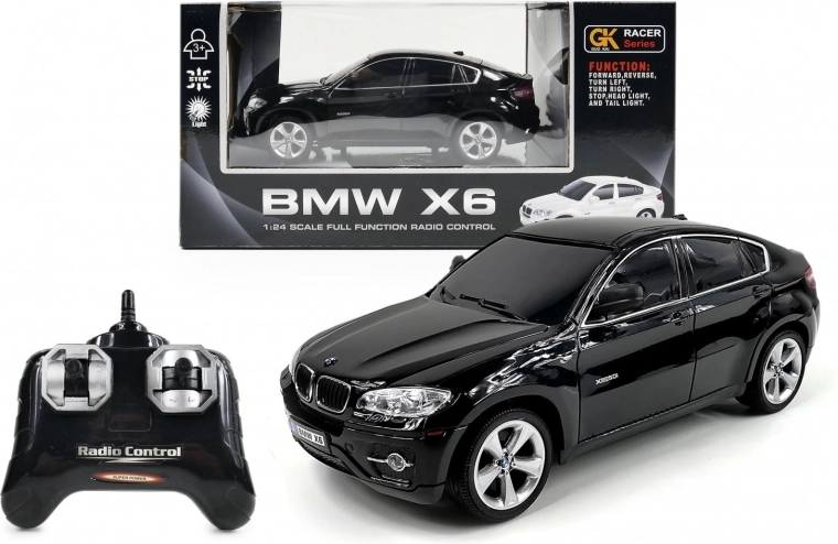 RC auto BMW s prednými a zadnými svetlami