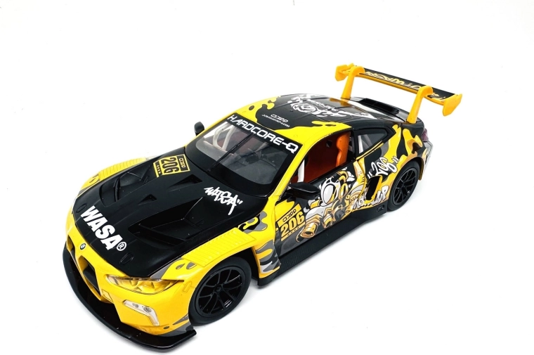 BMW M4 GT3 WASA model auta 1:24 so svetlom a zvukom