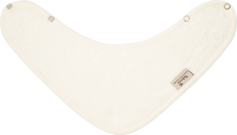Timboo bandana slintáčik Daisy White 36 × 22 cm