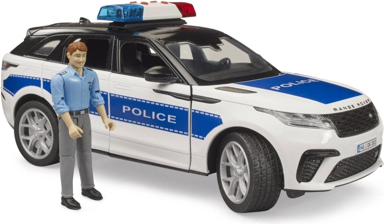 Bruder Range Rover Velar polícia s figúrkou