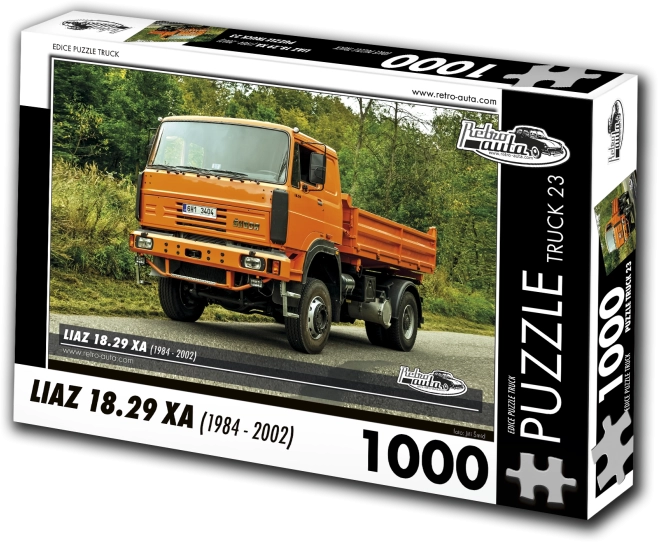 Puzzle RETRO-AUTA ŠKODA LIAZ 18.29 XA (1994–2002) – 1000 dielikov