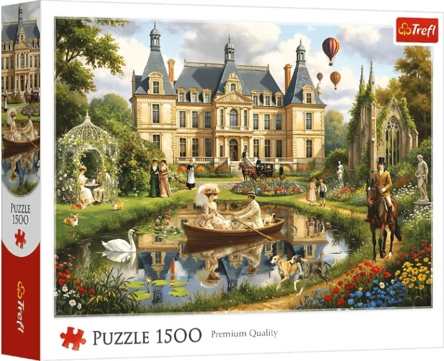 Puzzle Palác nad vodou 1500 dielikov