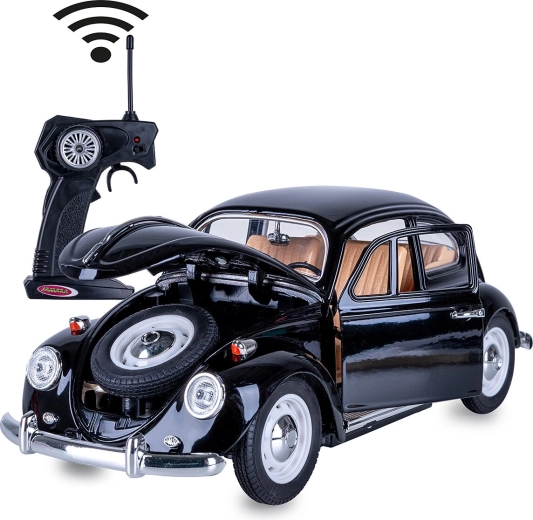 RC model Volkswagen Beetle 1:18 čierny