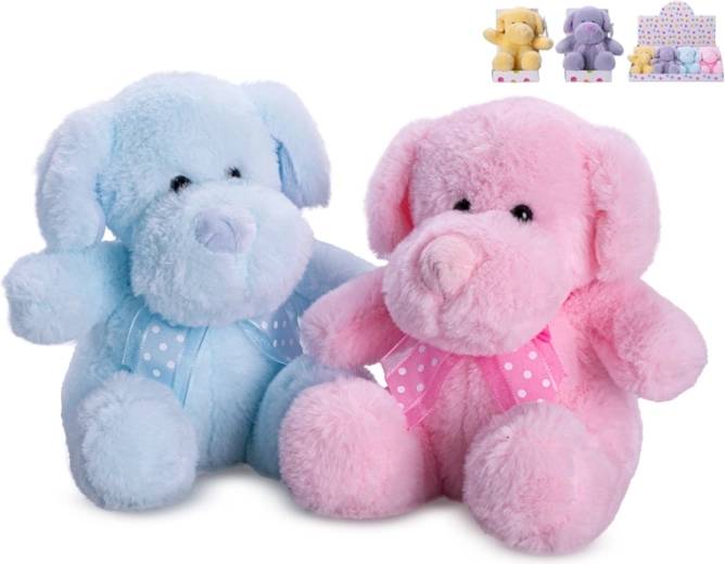 Plyšový psík 15 cm – sediaci