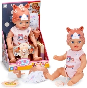BABY born Lena mačička bábika 36 cm