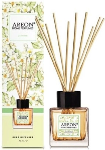 Areon AH Parfum Sticks Jasmine 50 ml – tyčinkový difuzér s vôňou jazmínu