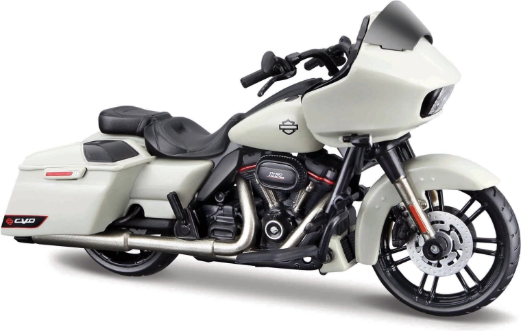 Maisto Harley-Davidson 2018 CVO Road Glide sivobiela 1:18