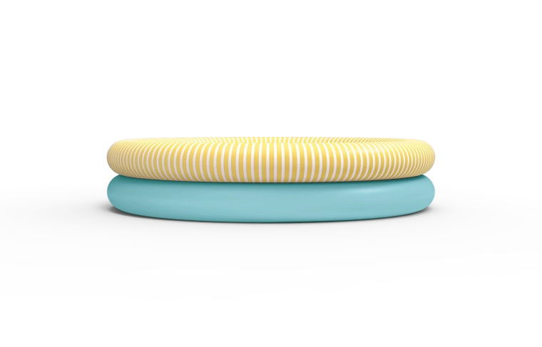 Quut nafukovací detský bazénik Banana blue 80 cm