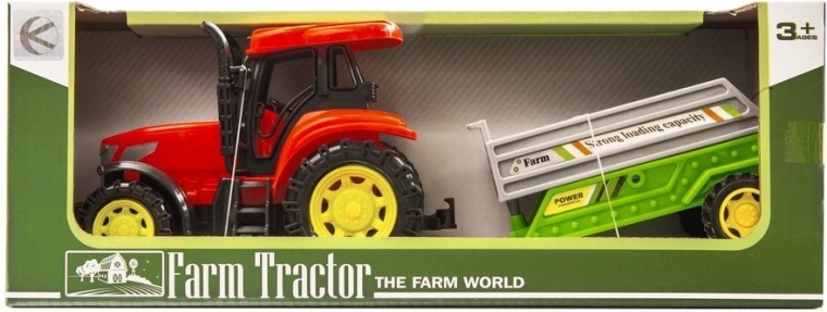 Traktor s prívesom - 1 kus