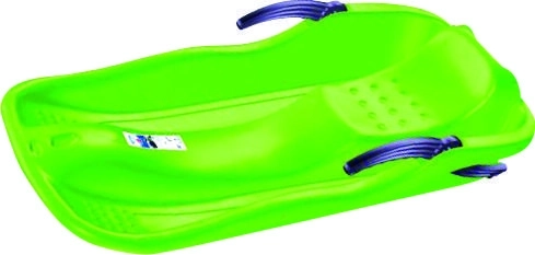 Bob s brzdou Race plastové sánky pre deti