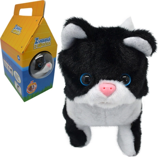 Chodiaca mačka Líza so zvukom