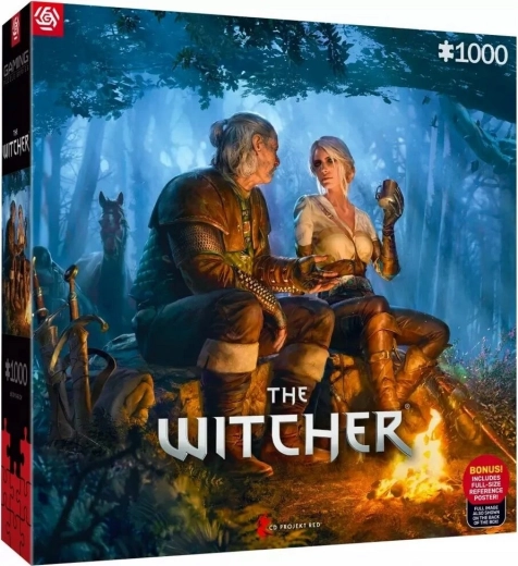 GOOD LOOT Puzzle Zaklínač: Ciriina cesta, 1000 dielikov