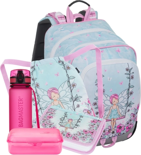 Bagmaster Alfa 25 veľký školský set pre prváčky – víla