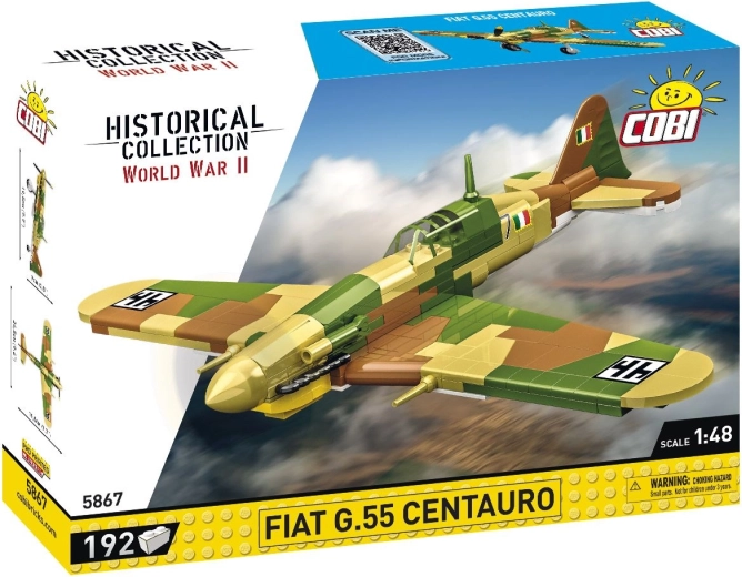 Cobi Historical Collection WWII Fiat G.55 Centauro 1:48 (192 dielov) – 1 kus