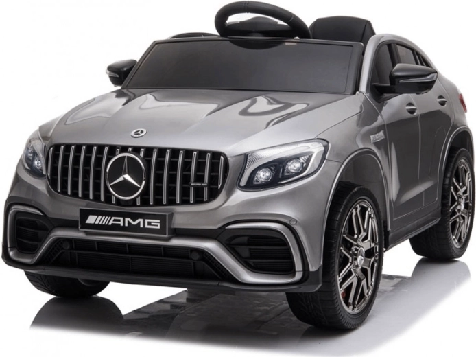 Detské elektrické autíčko MERCEDES‑AMG GLC 63 S coupe, sivé