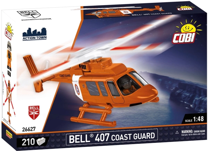 Cobi Bell 407 pobrežná stráž 1:48 (210 dielikov)