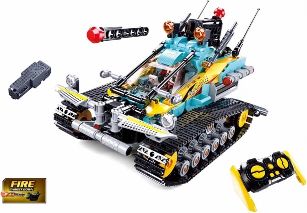 SLUBAN Power Bricks pásové vozidlo Škorpión R/C na diaľkové ovládanie