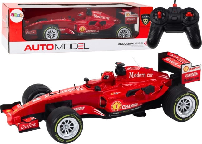 RC diaľkovo ovládaný pretekár 1:12 Červené svetlá Zvuky