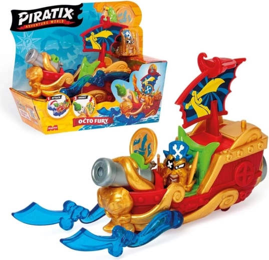 Magic Box Piratix pirátska loď Octo Fury