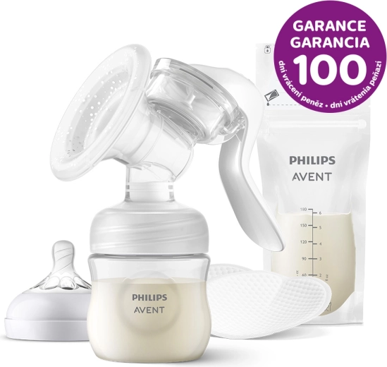 Philips Avent manuálna odsávačka materského mlieka Natural Motion