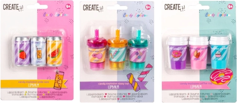 Create It! balzam na pery Candy
