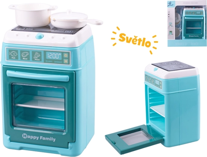 Detský sporák so svetlami a zvukmi, 15 × 10 cm