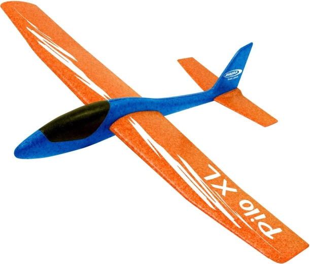 Jamara Pilo XL penový hádzací klzák oranžovo-modrý