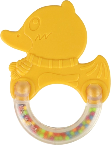 Hrkálka a hryzátko v tvare kačky