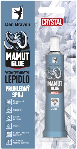 Transparentné lepidlo Mamut Glue Crystal 25 ml