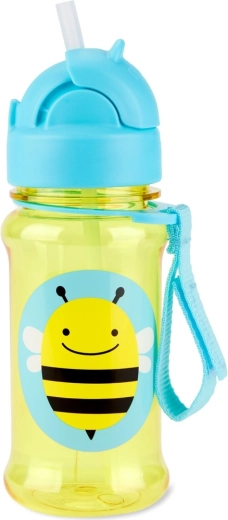 Skip Hop Zoo tritanová fľaša so slamkou Včielka 355 ml