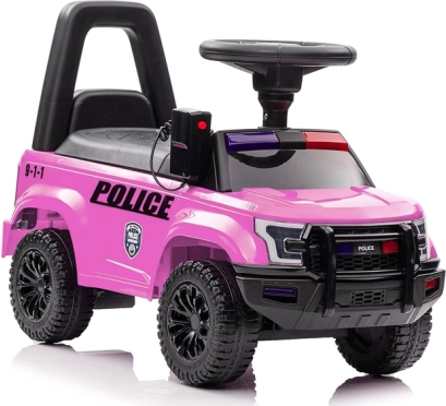 Jazdiaca hračka s megafónom ružová