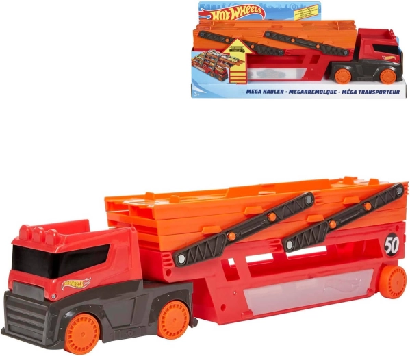 Mega Transportér Hot Wheels 50. výročie