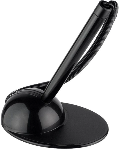 Guľôčkové pero v stojančeku ICO T-pen, čierne