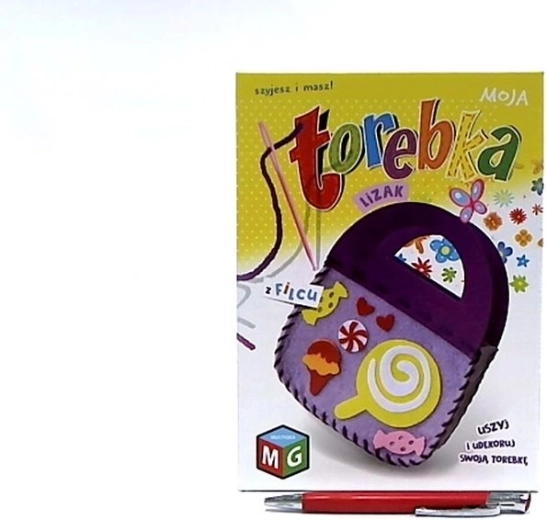 Moja filcová kabelka jašterička