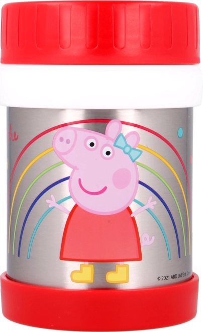 Nerezová termoska na jedlo PEPA PIG 284 ml