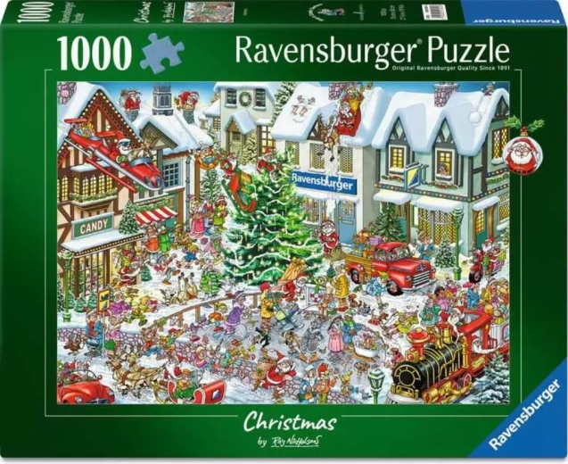 Puzzle Ravensburger Ray's Comic Vianoce 1000 dielikov
