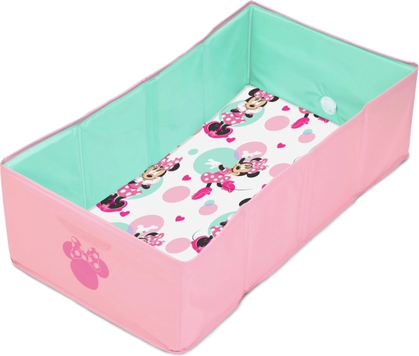 Bright Starts skladacia cestovná vanička Minnie Mouse TuckAway pre deti od 12 mesiacov