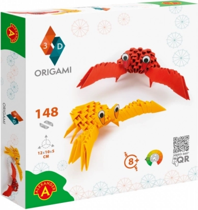 Origami 3D Kraby kreatívna sada