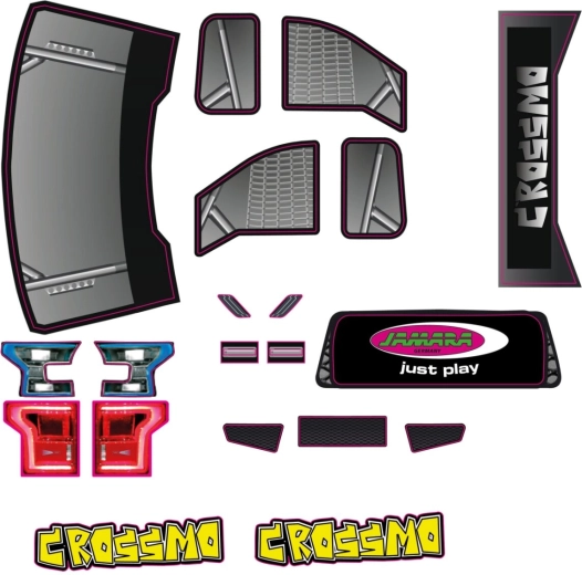 Samolepkový hárok pre monster truck Crossmo JAMARA