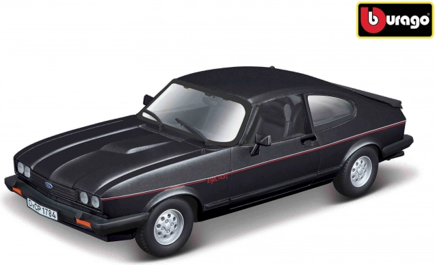 Bburago Ford Capri 1982 čierna