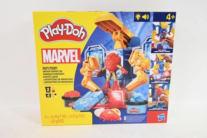 Play-Doh sada modelíny s laboratóriom brnenia Iron Mana (Marvel)