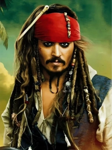 Norimpex diamantové maľovanie Piráti – Jack Sparrow 30 × 40 cm