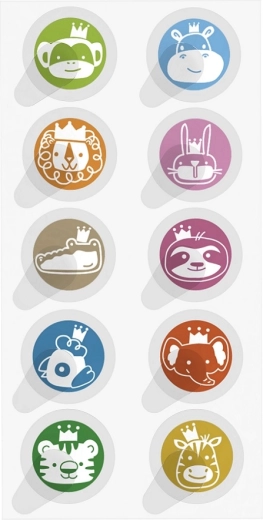 Chicco farebné nálepky po uštipnutí hmyzom, 30 ks