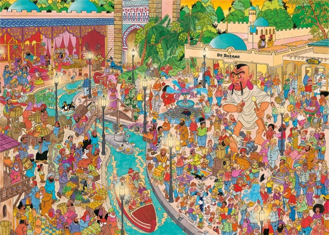 Puzzle JUMBO Jan van Haasteren Efteling Fata Morgana 1000 dielikov