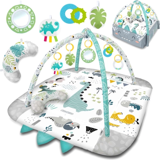 Interaktívna detská hracia deka 3v1 Nessi RICOKIDS 110 × 100 cm