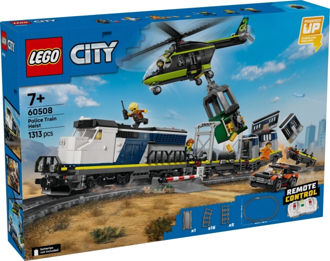 LEGO City – prepadenie policajného vlaku
